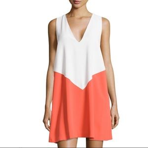 Alice + Olivia Maya Colorblock Trapeze Dress M